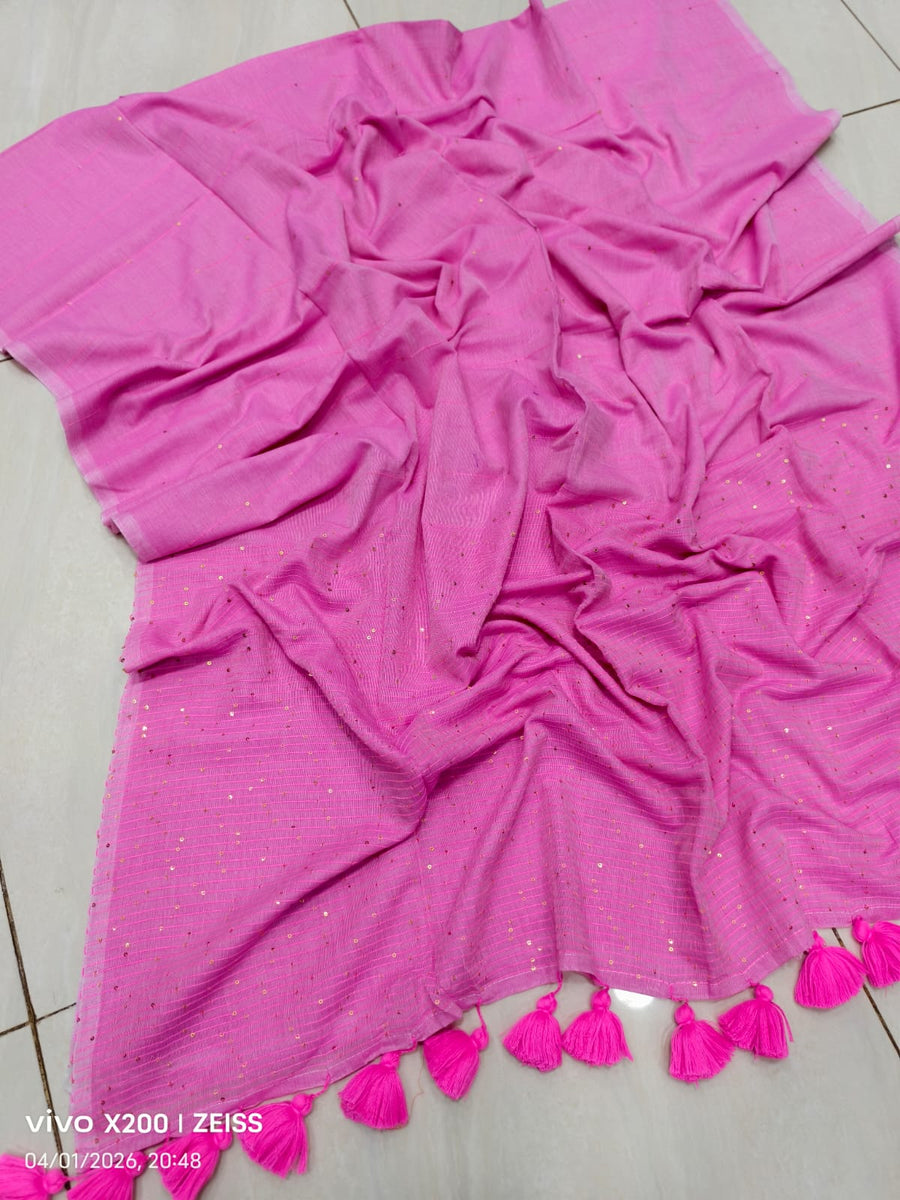 Sequence Cotton Saree