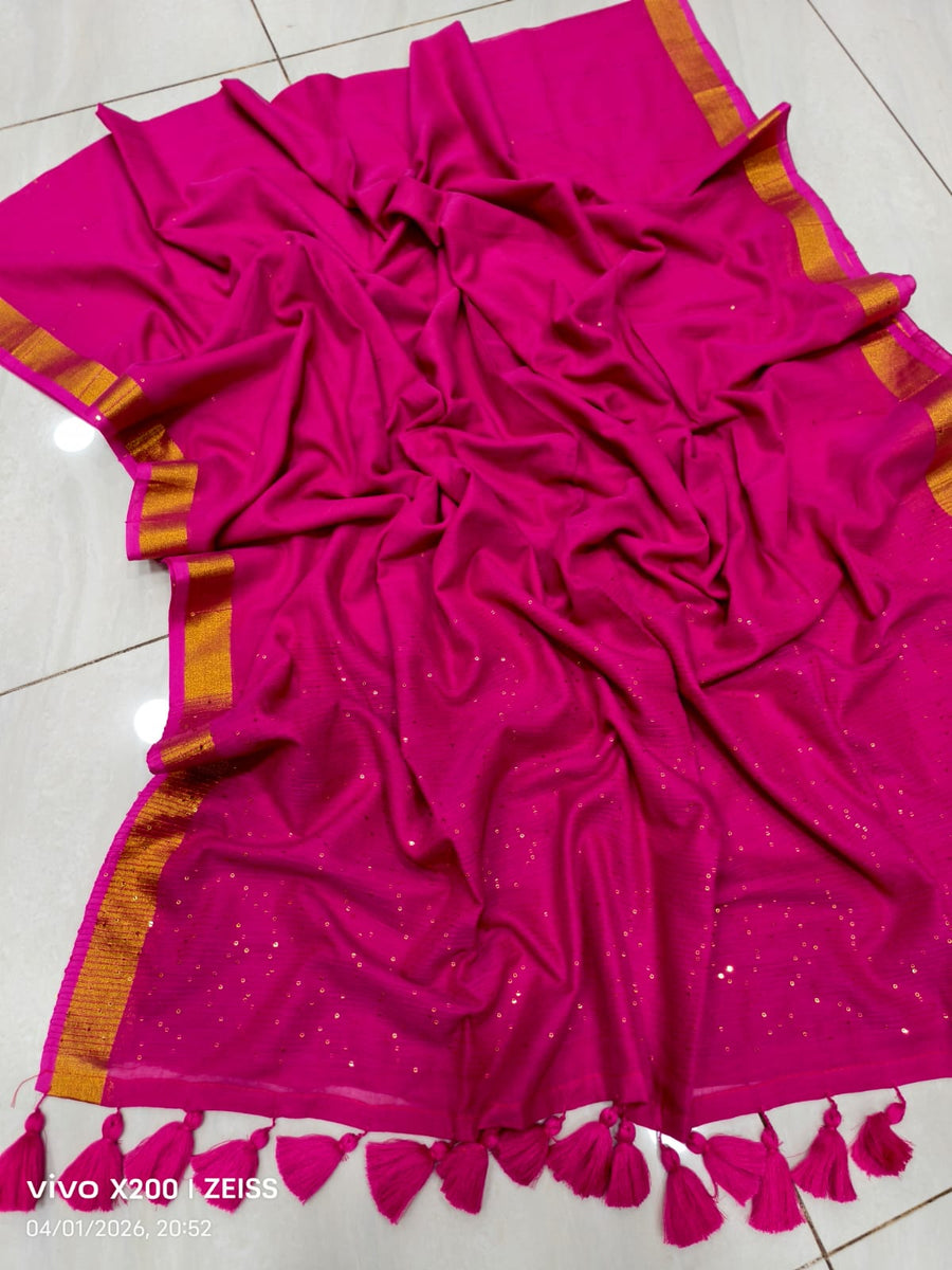 Sequence Cotton Saree
