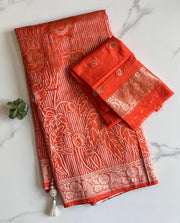 Premium Banarasi silk saree