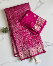 Premium Banarasi silk saree