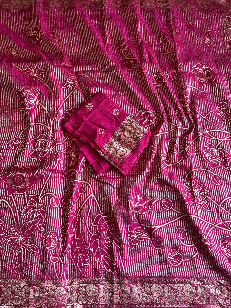 Premium Banarasi silk saree