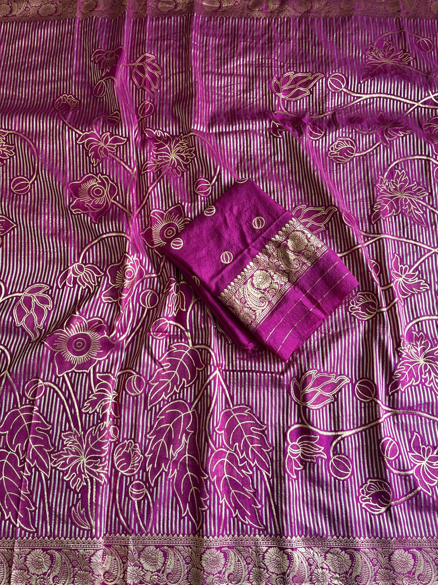 Premium Banarasi silk saree