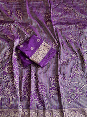 Premium Banarasi silk saree