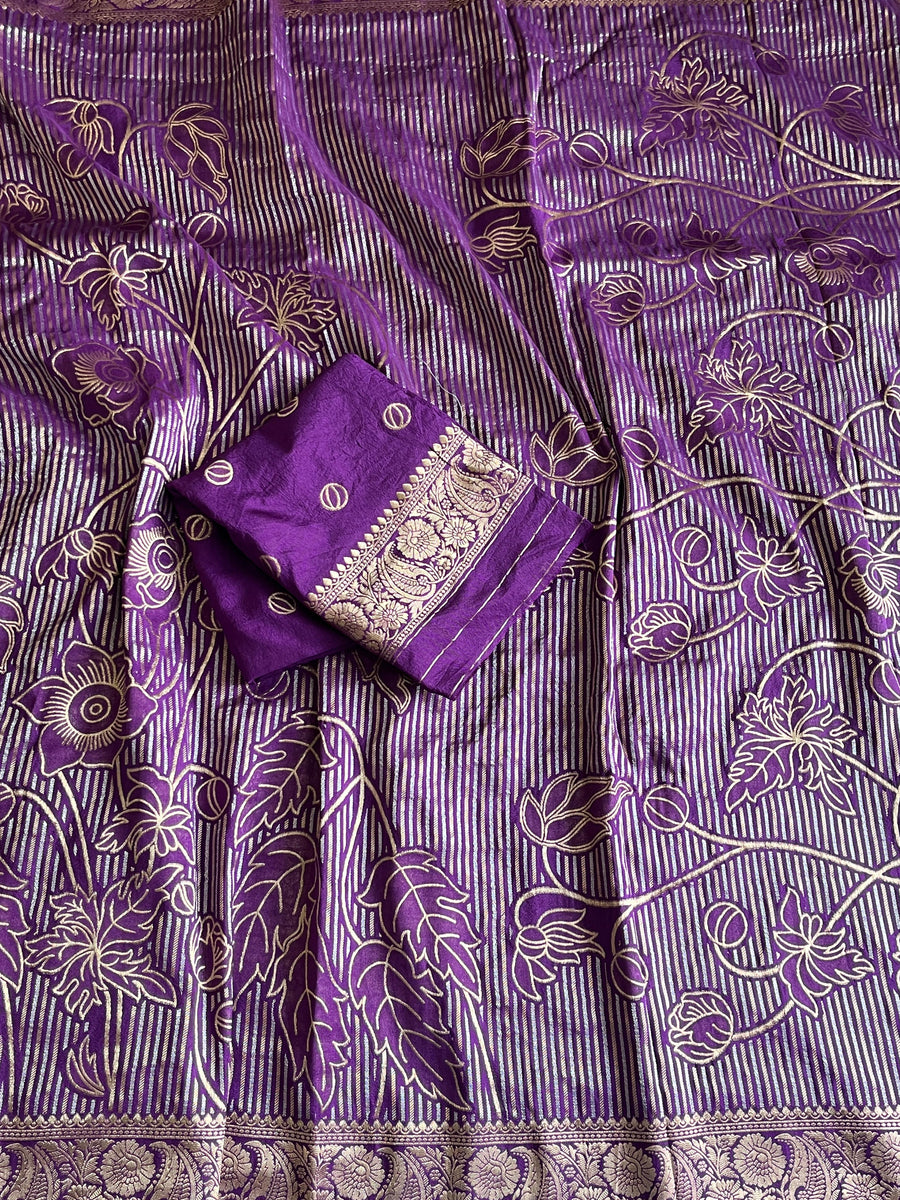 Premium Banarasi silk saree