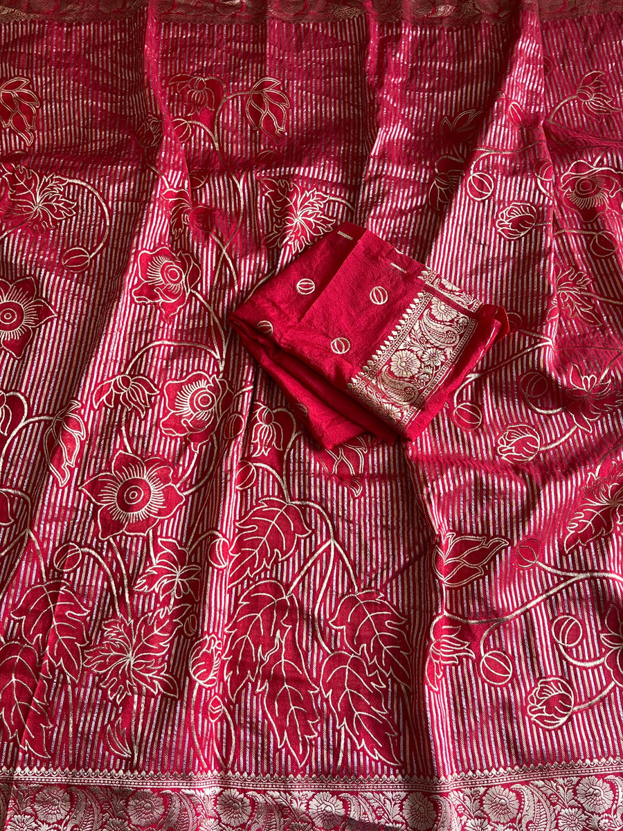 Premium Banarasi silk saree