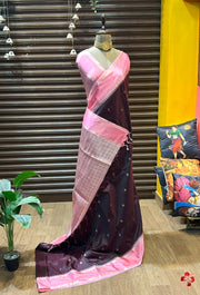 semi kanjivaram soft silk saree