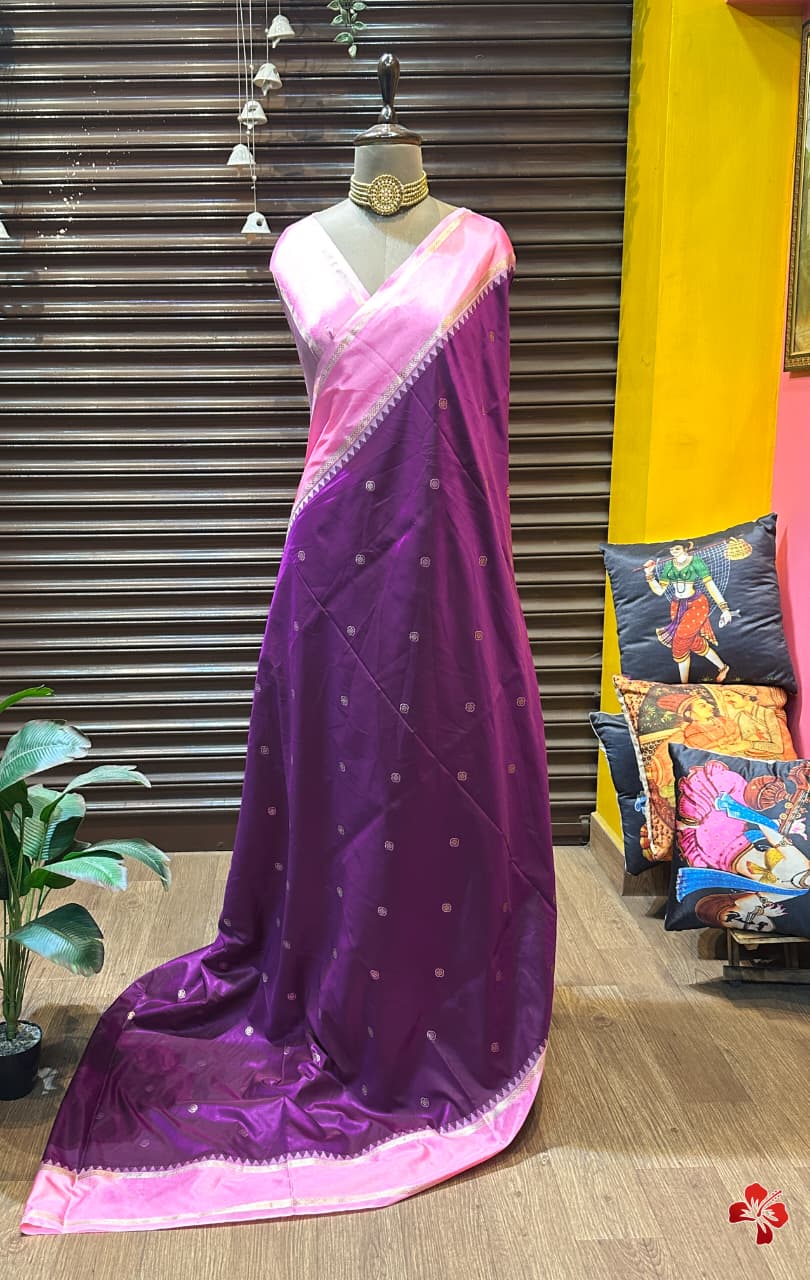 semi kanjivaram soft silk saree