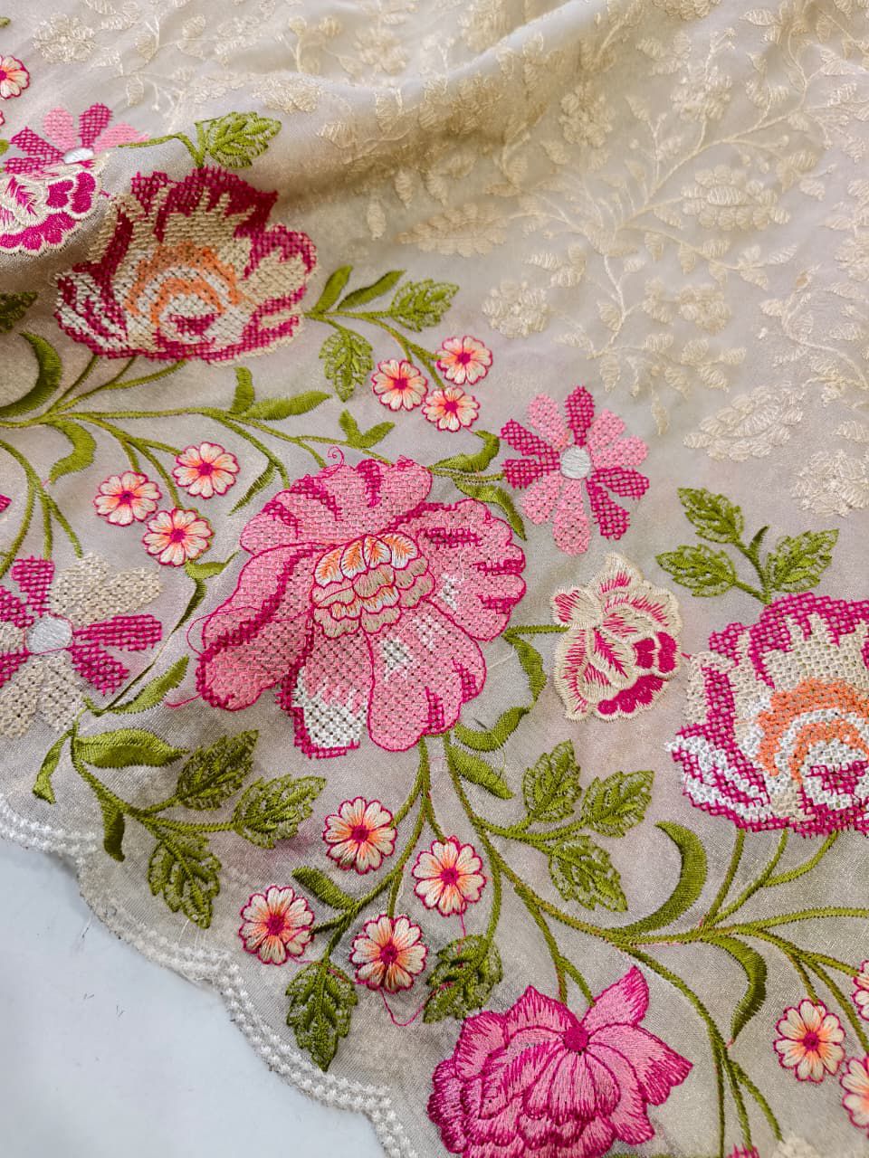 Pure soft tissue saree