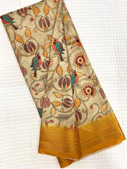 tussar silk saree