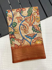 tussar silk saree