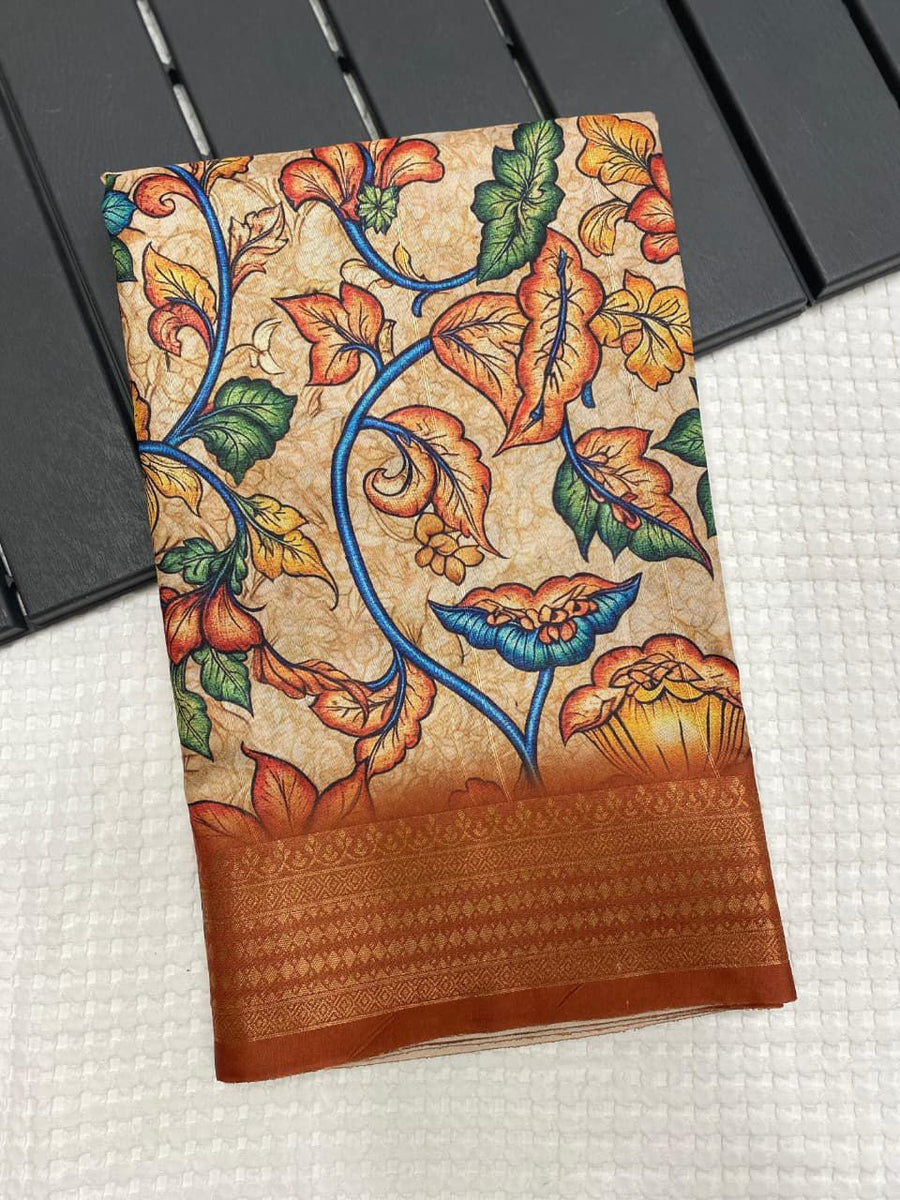 tussar silk saree