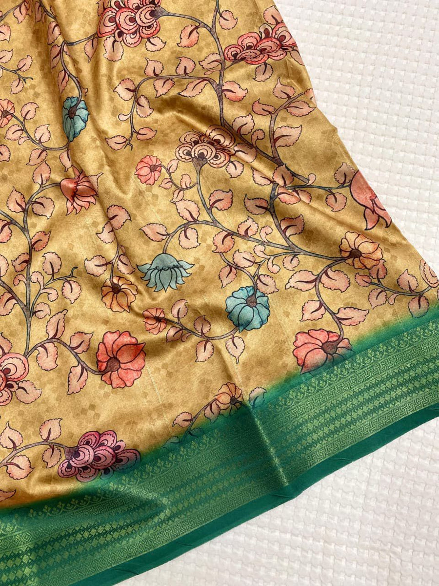 tussar silk saree