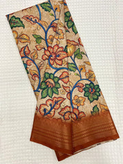 tussar silk saree