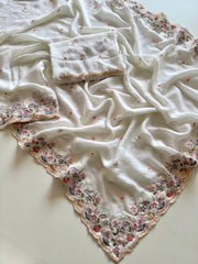 Crush Silk Fabric blouse