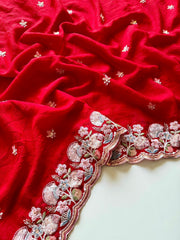 Crush Silk Fabric blouse