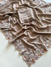 Crush Silk Fabric blouse