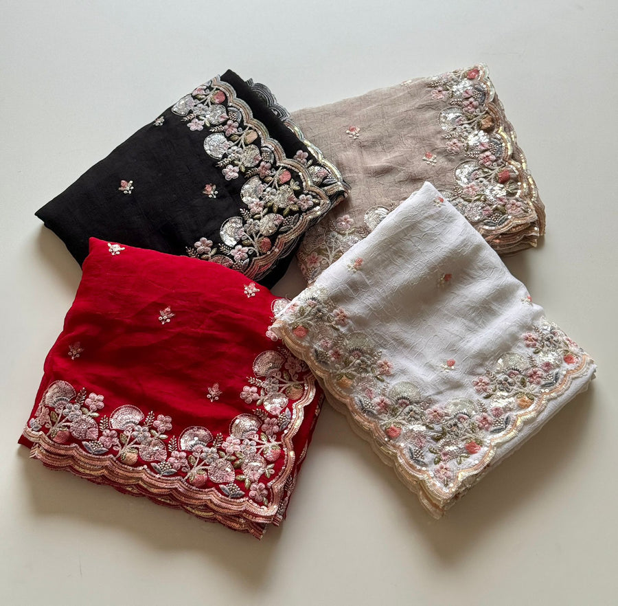 Crush Silk Fabric blouse