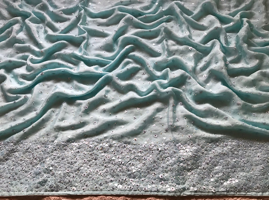 Premium Pure Chinnon Silk Saree