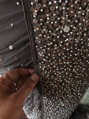 Premium Pure Chinnon Silk Saree