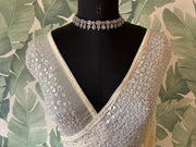 Premium Pure Chinnon Silk Saree