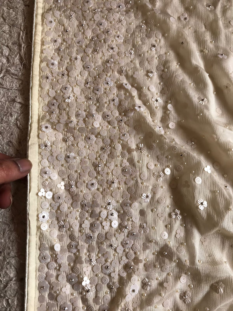 Premium Pure Chinnon Silk Saree