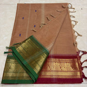 Ganga Jamuna fancy handwoven Butta sarees