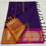 Ganga Jamuna fancy handwoven Butta sarees