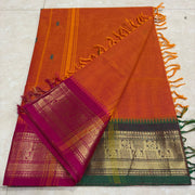 Ganga Jamuna fancy handwoven Butta sarees