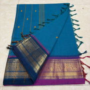Ganga Jamuna fancy handwoven Butta sarees