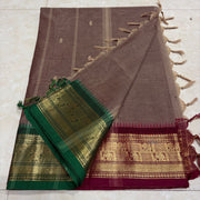 Ganga Jamuna fancy handwoven Butta sarees
