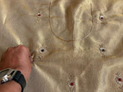 Premium Pure Zari Banarasi Tissue Silk Saree