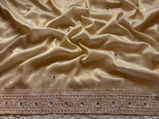 Premium Pure Zari Banarasi Tissue Silk Saree
