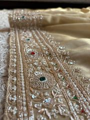 Premium Pure Zari Banarasi Tissue Silk Saree