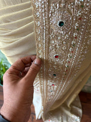 Premium Pure Zari Banarasi Tissue Silk Saree
