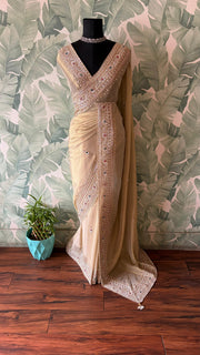 Premium Pure Zari Banarasi Tissue Silk Saree