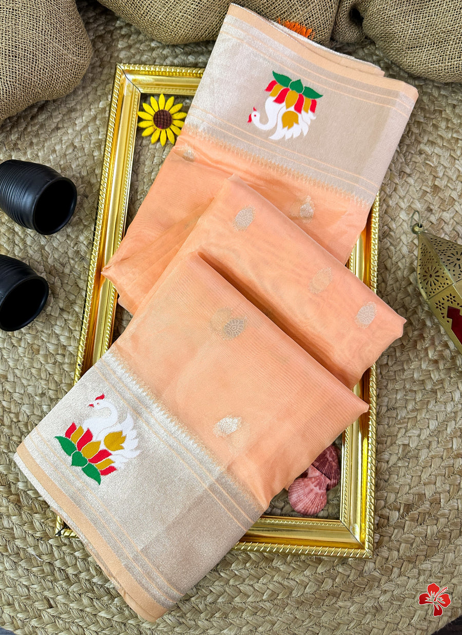 Paithani Organza Saree