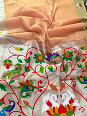 Paithani Organza Saree