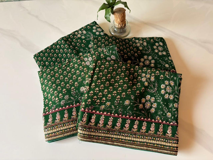 pure Georgette silk saree