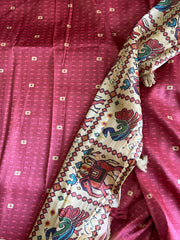 Tussar Art silk saree