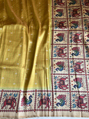 Tussar Art silk saree