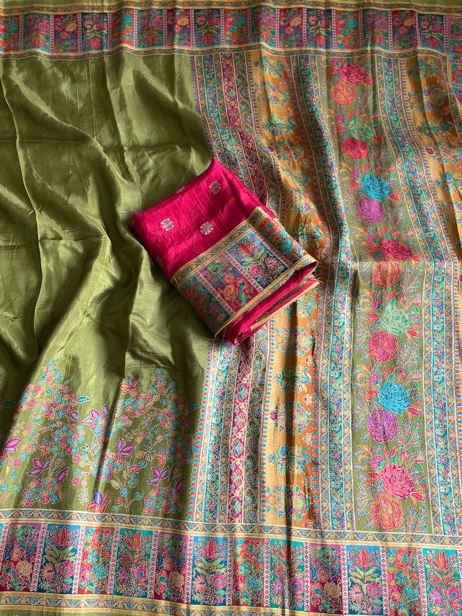 exquisite pashmina weaving