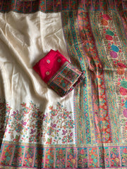 exquisite pashmina weaving