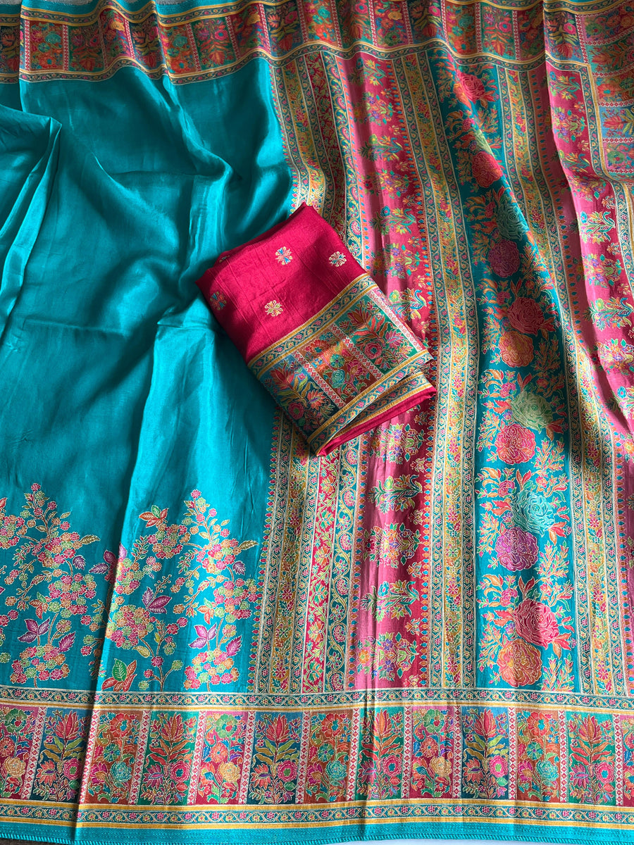 exquisite pashmina weaving