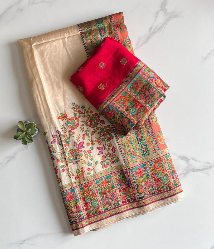 exquisite pashmina weaving