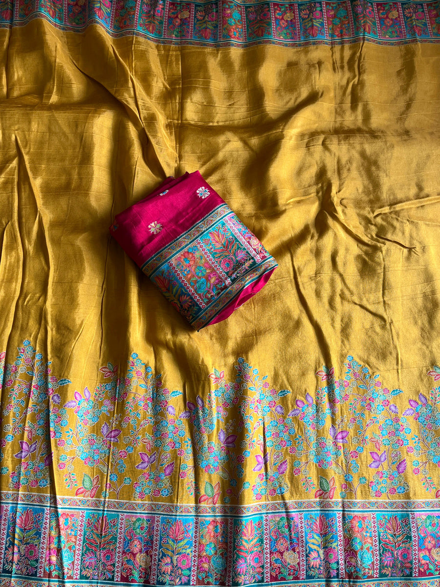 exquisite pashmina weaving