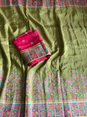 exquisite pashmina weaving