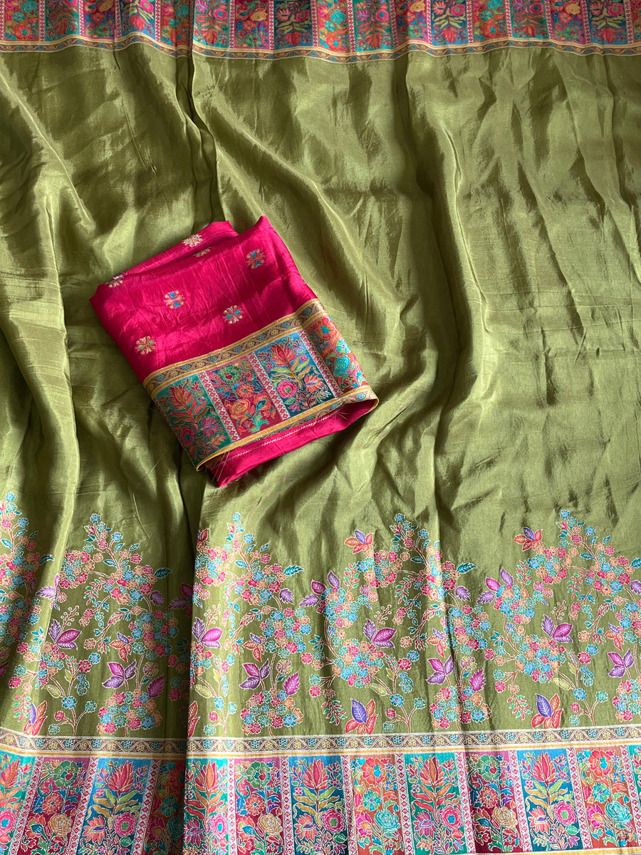 exquisite pashmina weaving