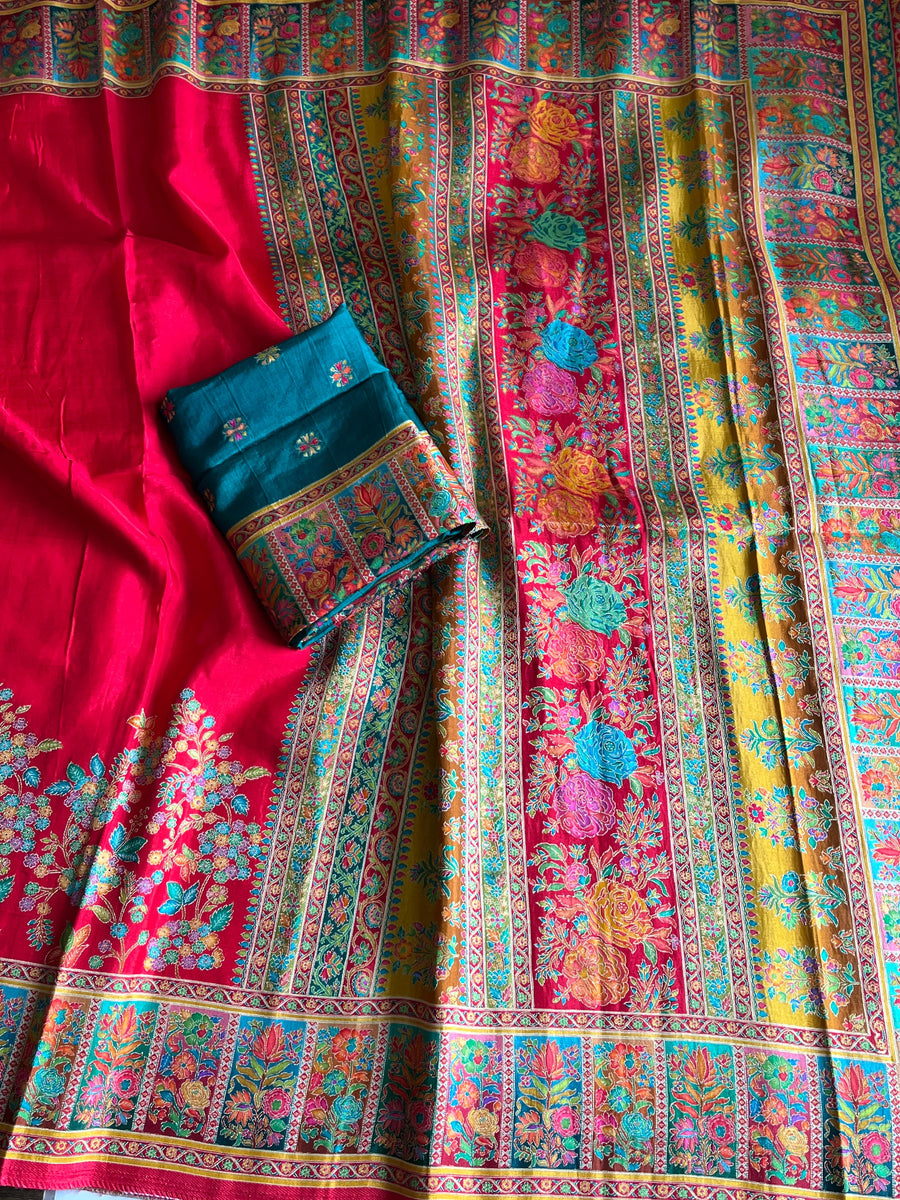 exquisite pashmina weaving