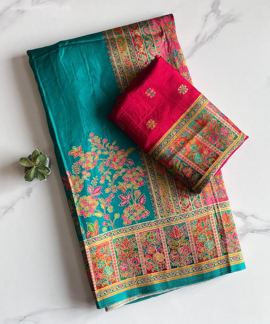 exquisite pashmina weaving