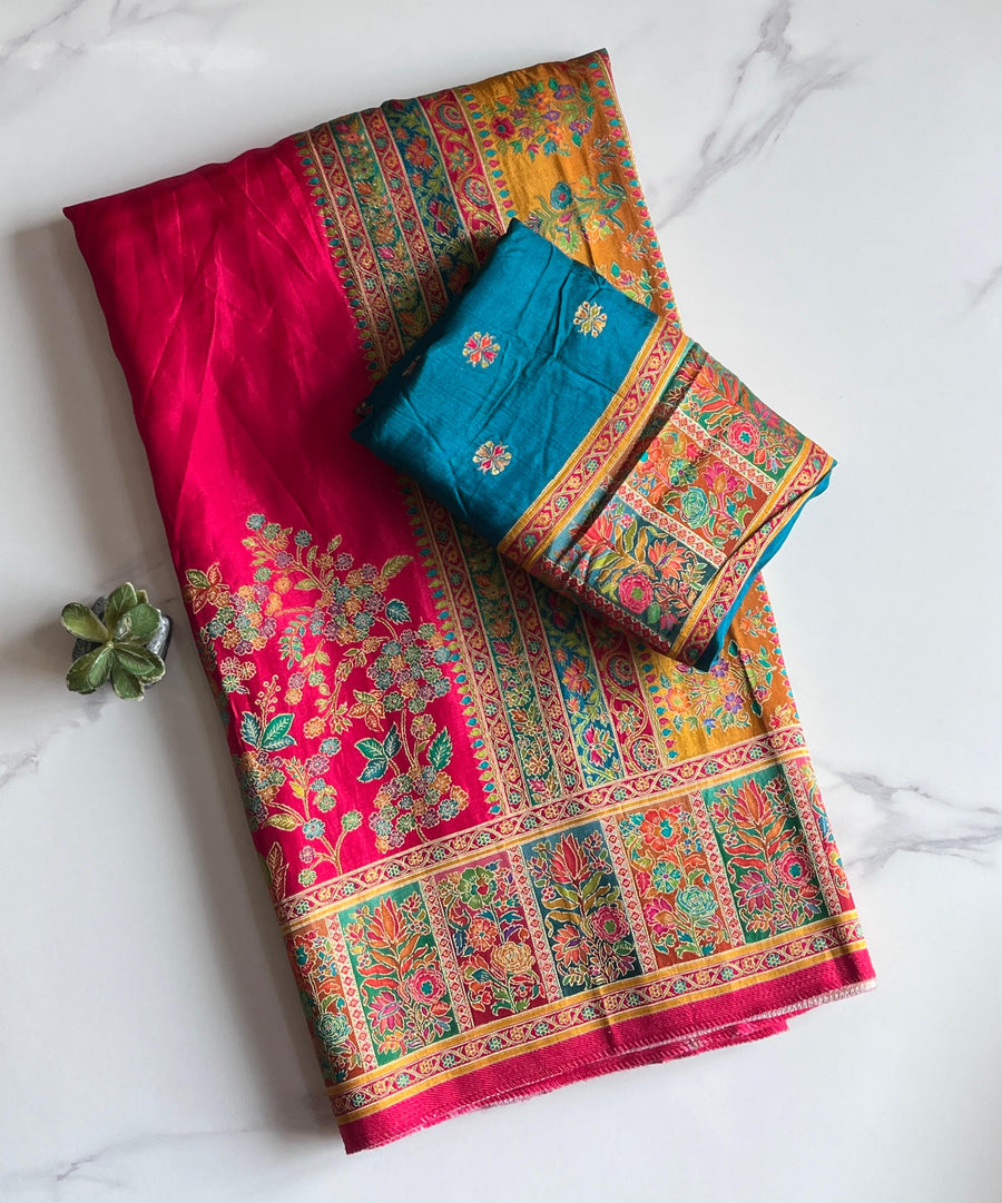 exquisite pashmina weaving